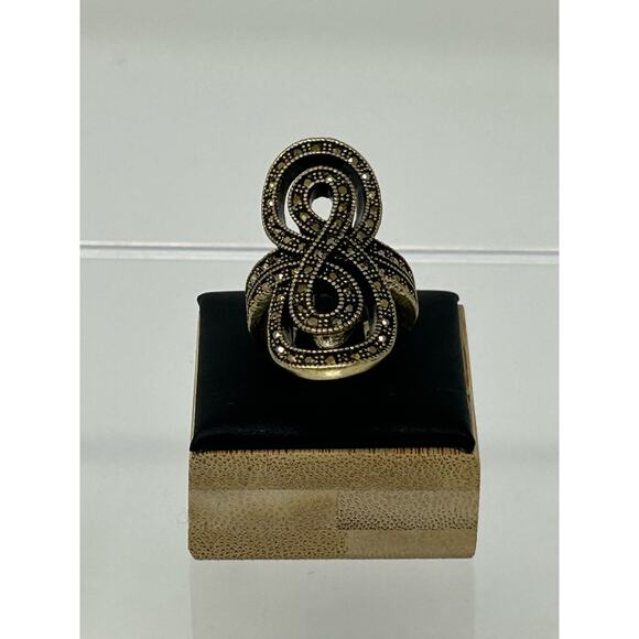 Lucky Brand Gold Tone with Brown Stones - Picture 5 of 11